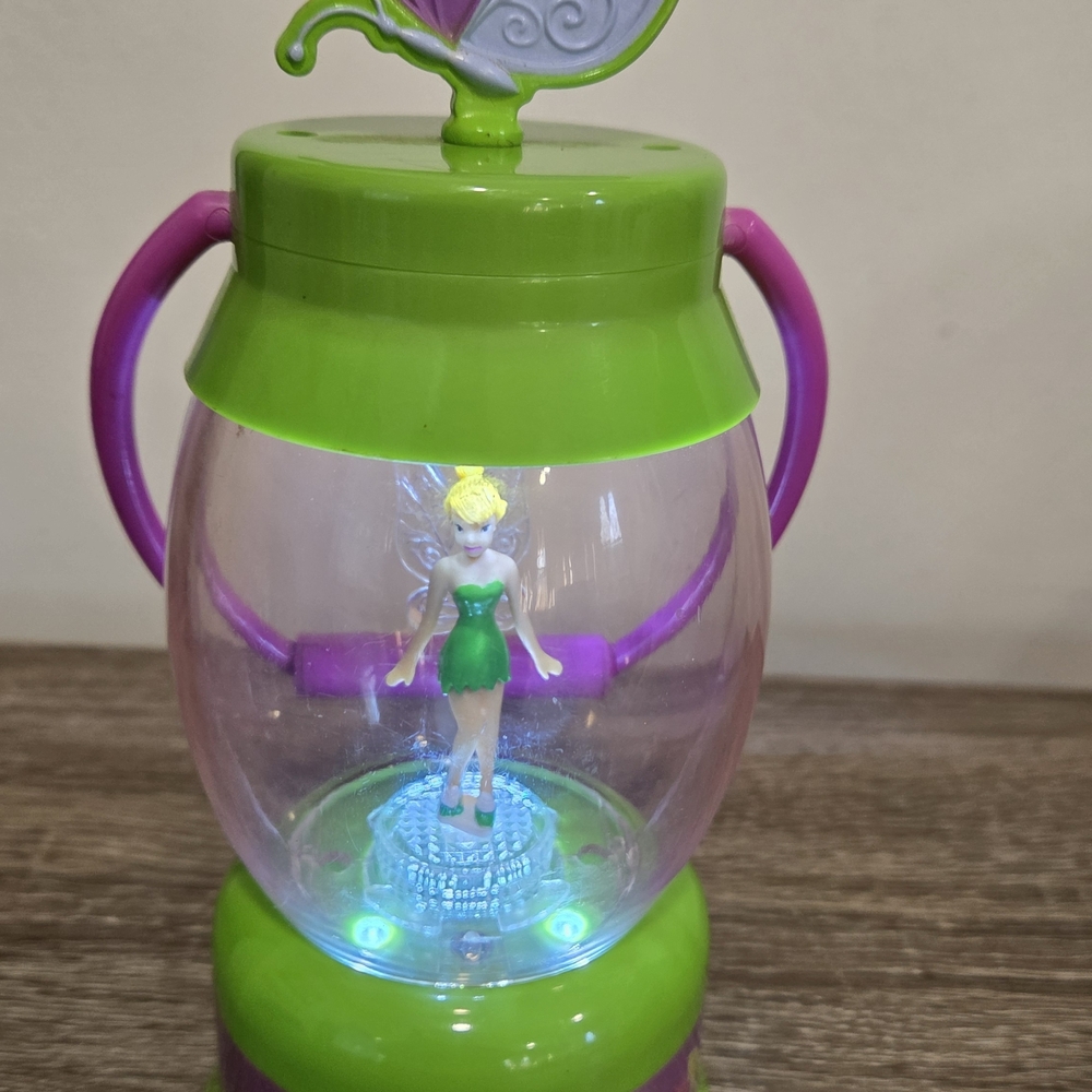 Disney Tinker Bell Glow Light Up Lantern Toy Gift 8" SEE DESCRIPTION - Picture 3 of 8